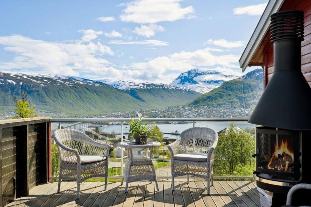 Sea & Mountain View Apartment Tromso Ngoại thất bức ảnh